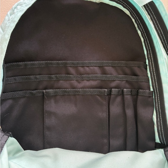 PINK Victoria's Secret Teal and Black Bag with Modern Design - Picture 4 of 16